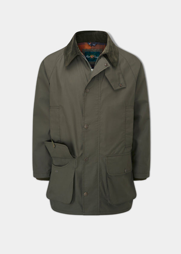 alan paine Surrey Men's Jacket In Olive
