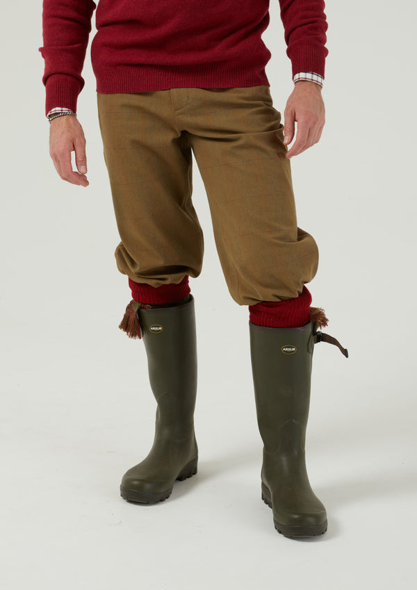 Alan Paine Axford Men's Lightweight Waterproof Shooting Breeks In Aspen