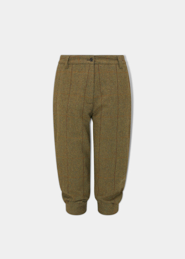 alan paine Combrook Ladies Tweed Shooting Breeks In Grove