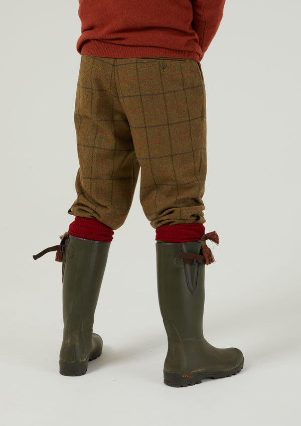 Alan Paine Combrook Men's Tweed Shooting Breeks In Thyme