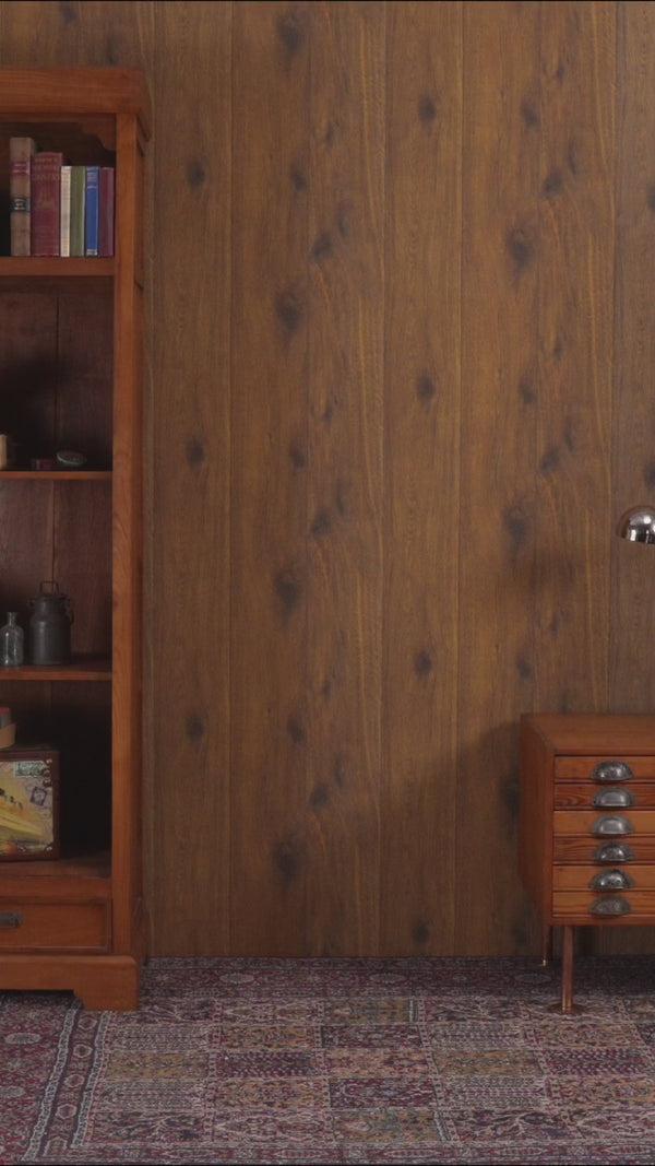 Alan Paine Cornwall Lambswool Cardigan In Bordeaux - Classic Fit