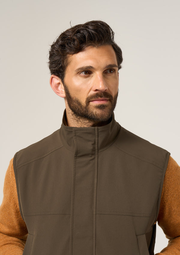 Alan Paine Lockwood Men's Shooting Waistcoat In Olive