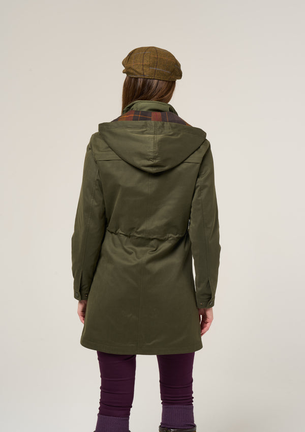 Alan Paine Milwood Women's Olive Jacket - Regular Fit