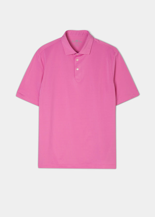 alan paine Rockbourne Performance Polo in Carnation - Sports Fit