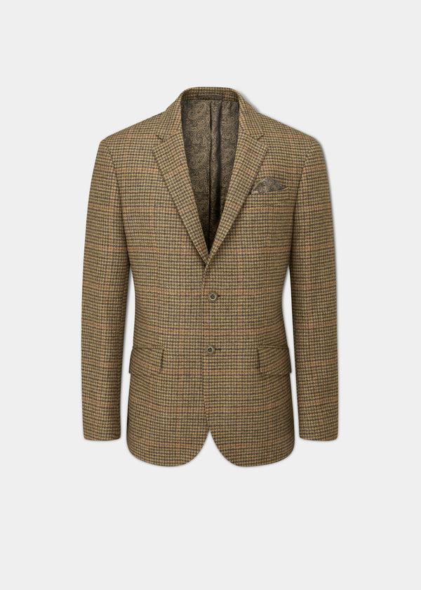 alan paine Surrey Tweed Lined Blazer In Sycamore - Regular Fit alan paine Surrey Tweed Lined Blazer In Sycamore - Regular Fit