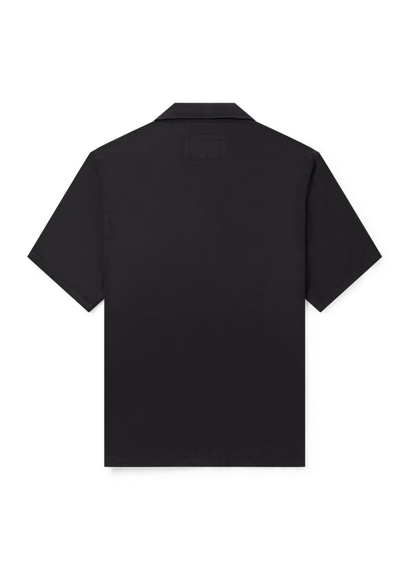 Albam Bowling Shirt In Black