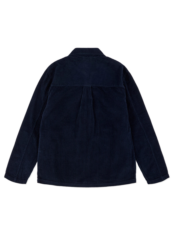 Albam Cord Clarence Jacket In Dark Navy