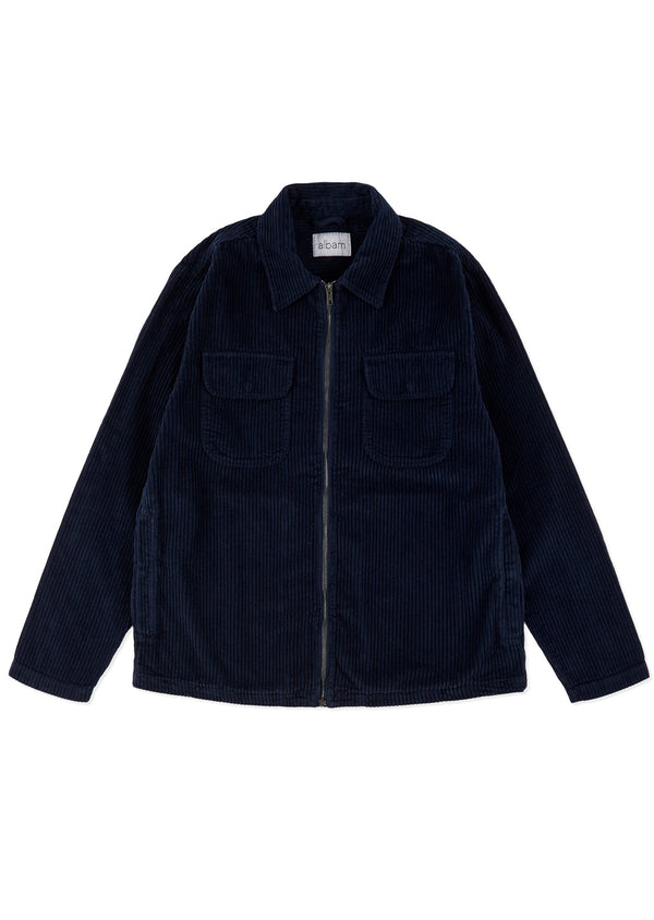albam Cord Clarence Jacket in Dark Navy