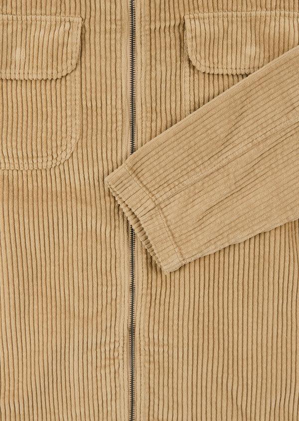 Albam Cord Clarence Jacket In Stone