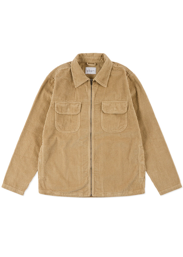 albam Cord Clarence Jacket in Stone