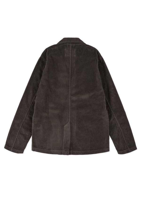 Albam Cord Fairfax Blazer In Charcoal