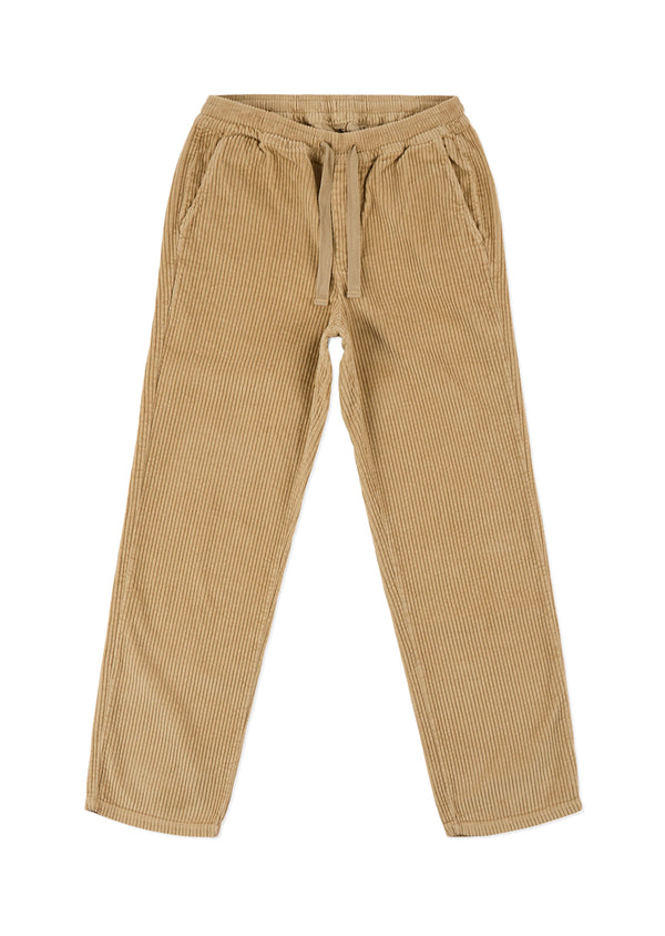 Albam Cord Judd Drawstring Trouser In Stone