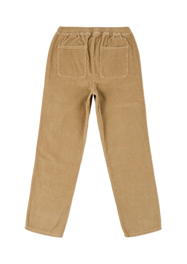 Albam Cord Judd Drawstring Trouser In Stone
