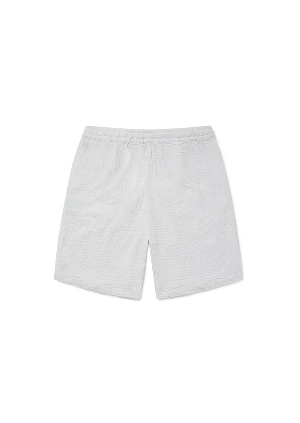 Albam Crinkle Short In Light Grey