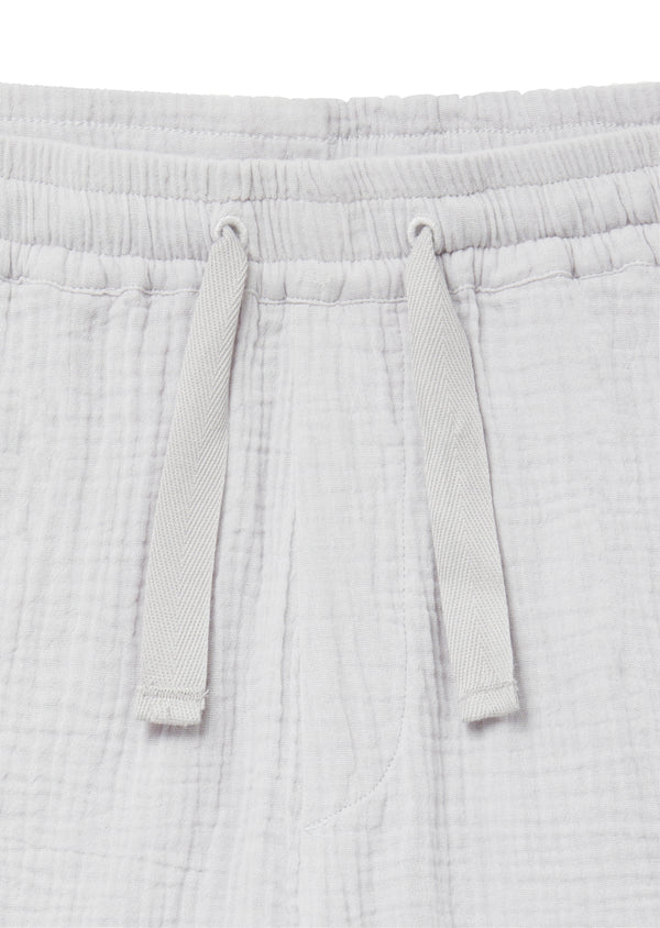 Albam Crinkle Short In Light Grey