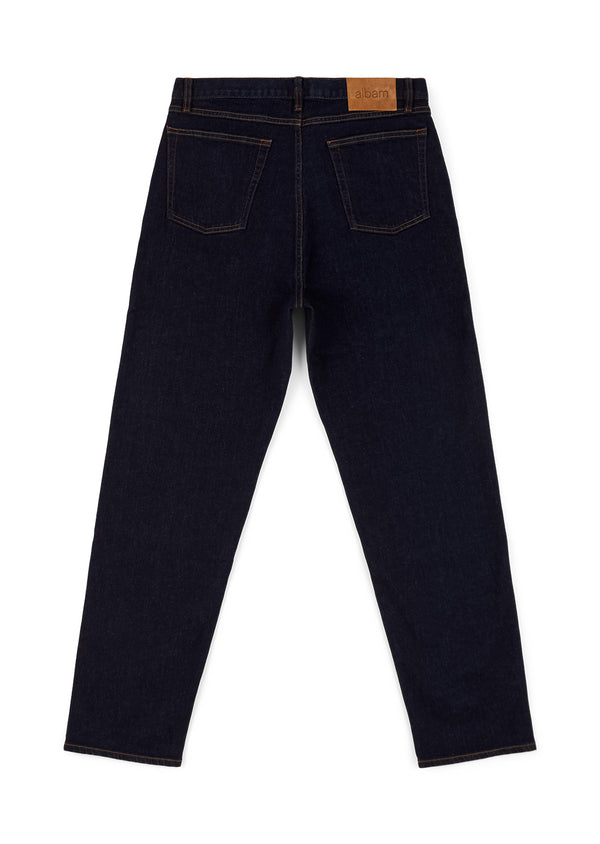 Albam Hockley Straight Leg Jean In Rinse Wash