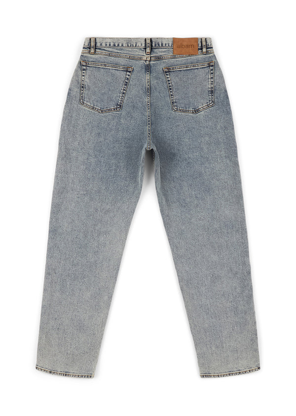 Albam Hockley Straight Leg Jean In Vintage Wash