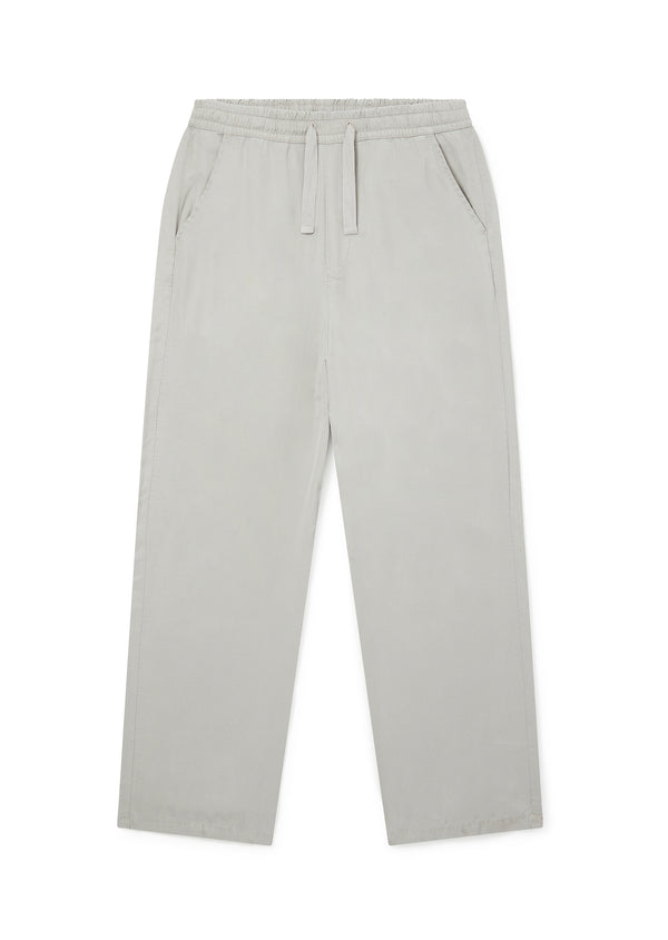 Albam Judd Drawstring Trouser In Light Grey