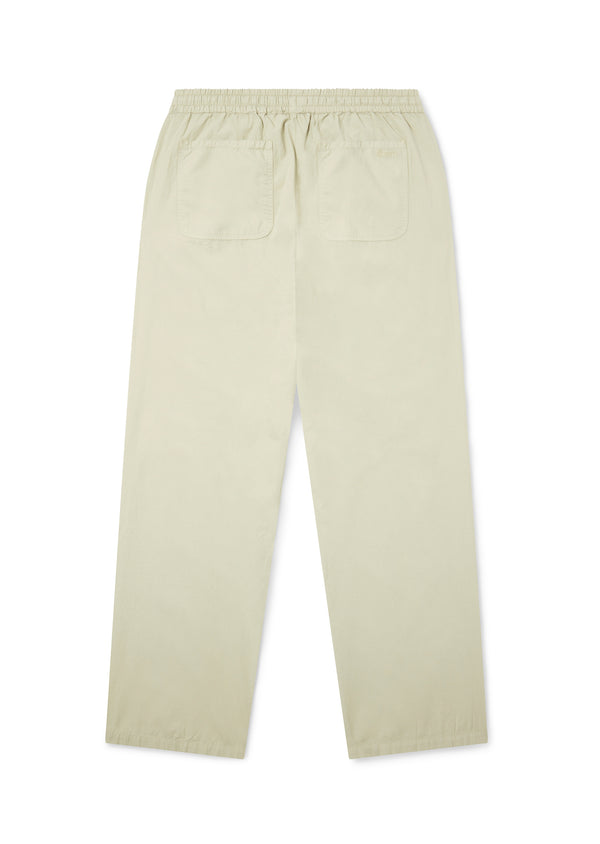 Albam Poplin Drawstring Trouser In Eucalyptus