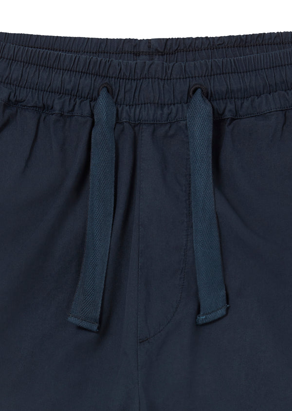 Albam Poplin Short In Dark Navy