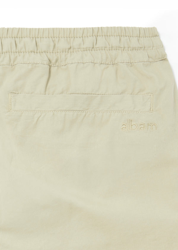 Albam Poplin Short In Eucalyptus