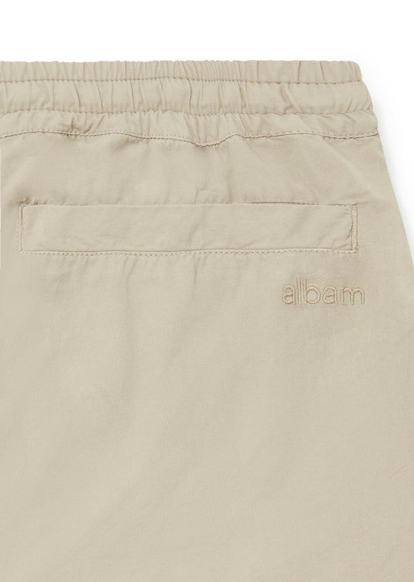 Albam Poplin Short In Vintage Khaki