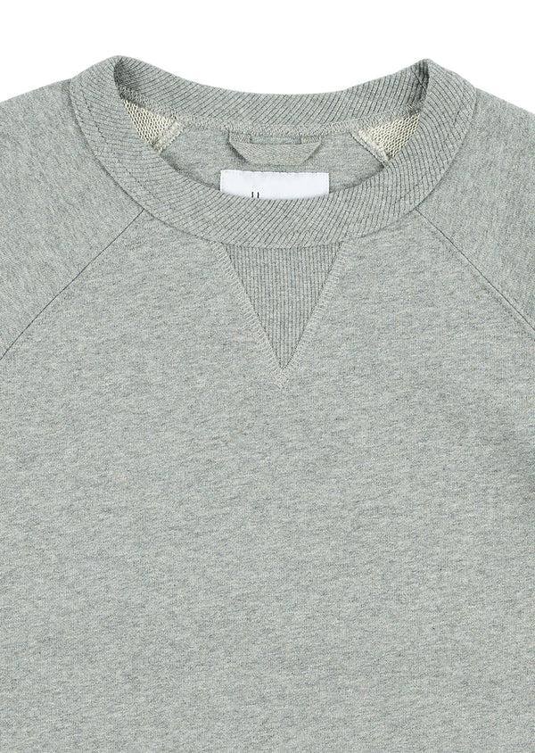 Albam Raglan Easton Sweat In Grey Marl