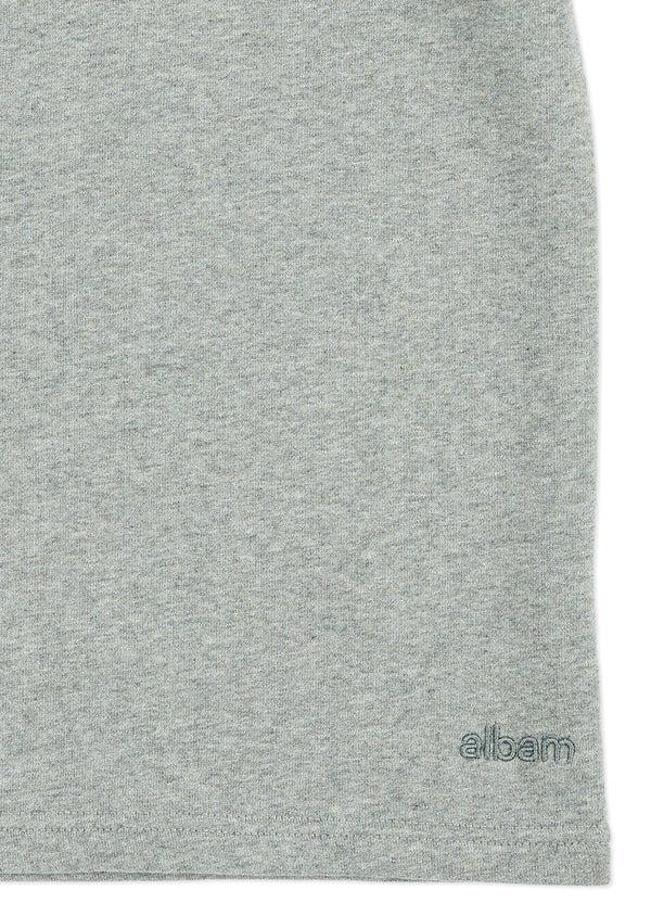 Albam Raglan Easton Sweat In Grey Marl