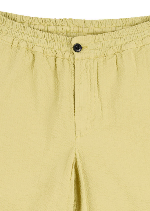 Albam Seersucker Judd Trousers In Vintage Khaki