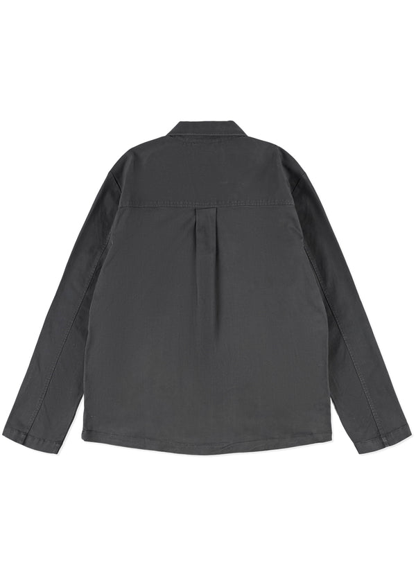 Albam Soft Touch Cotton Clarence Jacket In Grey