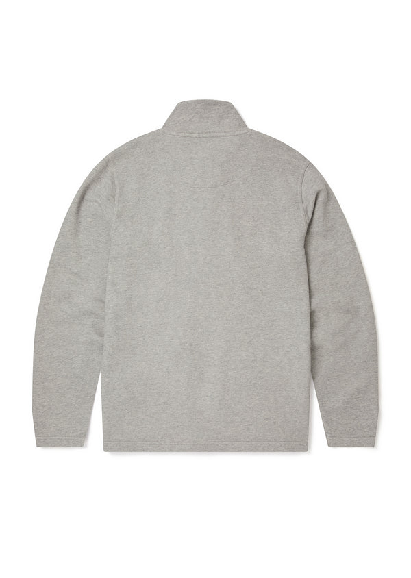 Albam Tor Funnel Sweatshirt In Grey Marl