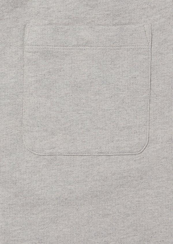 Albam Tor Sweat Short In Grey Marl