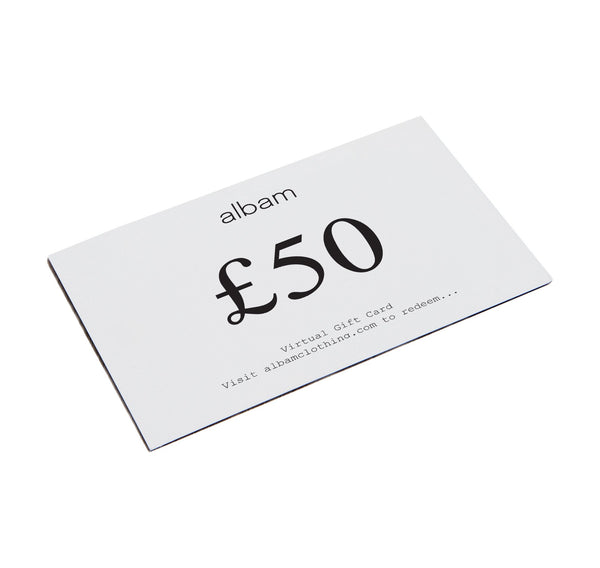 Albam Virtual Gift Card