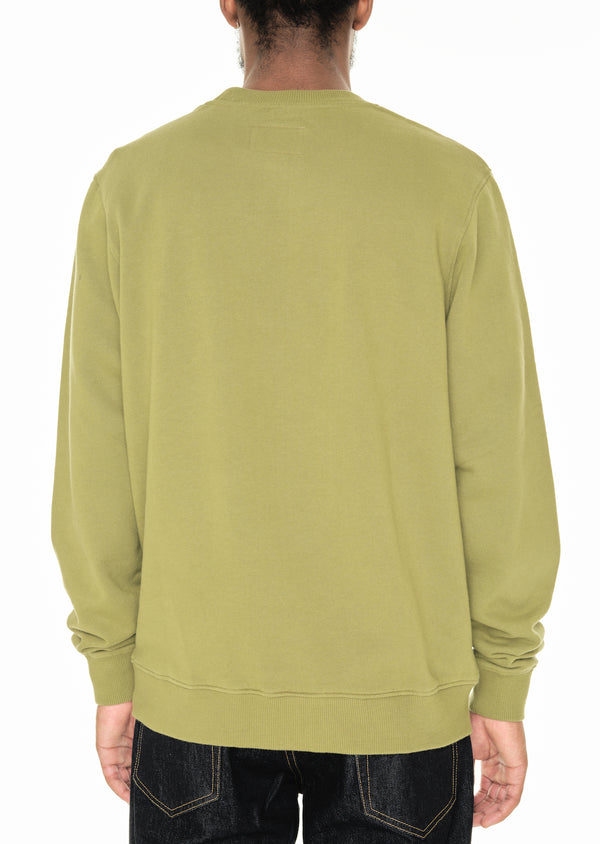Albam Woven Pocket Sweatshirt In Khaki