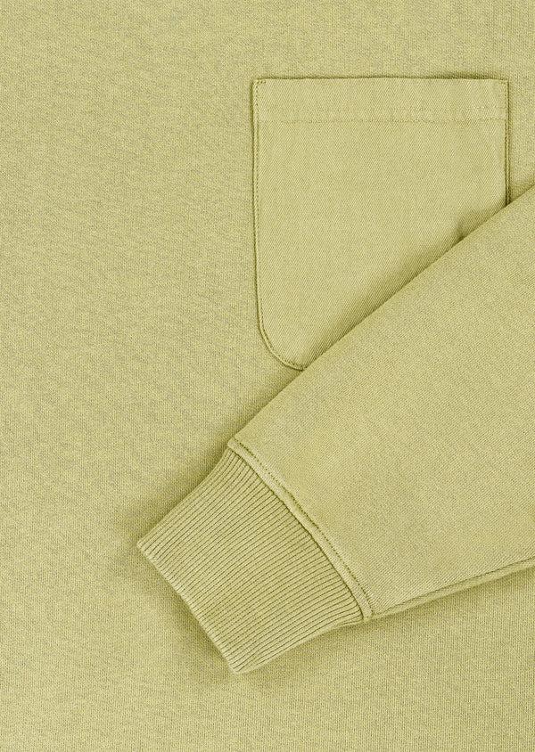 Albam Woven Pocket Sweatshirt In Khaki