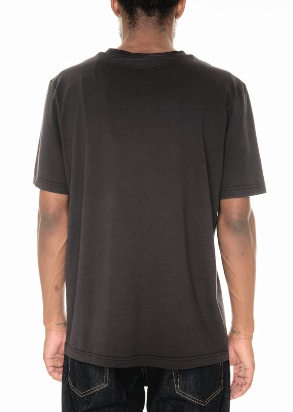 Albam Woven Pocket T-Shirt In Black