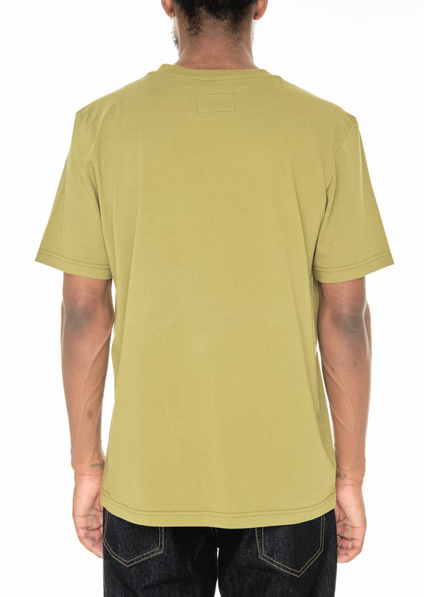 Albam Woven Pocket T-Shirt In Khaki
