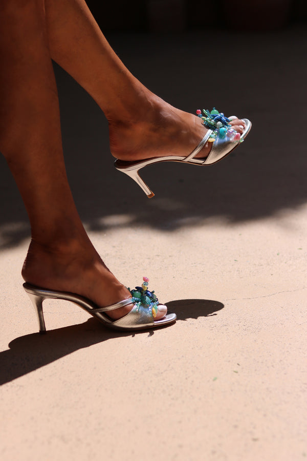 Alameda Turquesa AQUAMARINE MULES