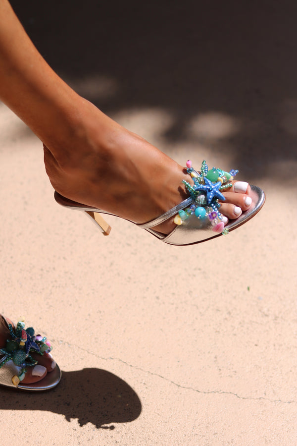 Alameda Turquesa AQUAMARINE MULES
