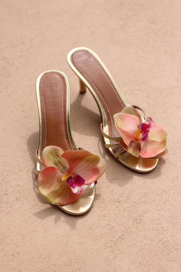 Alameda Turquesa CECILY FLOWER MULES