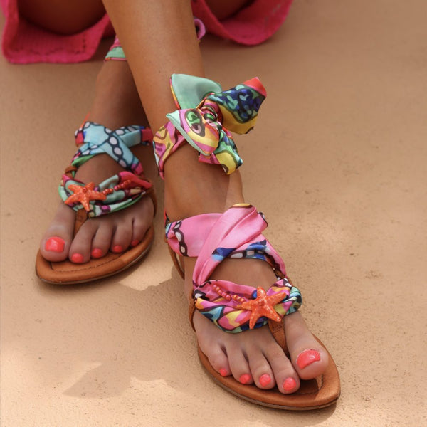 alameda turquesa CORALIA SANDALS