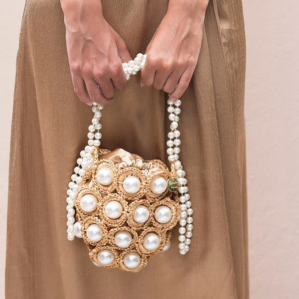 Alameda Turquesa MINI HANA GOLD BAG