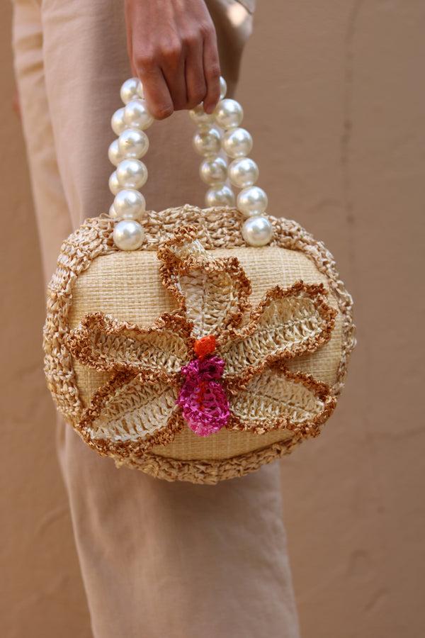 alameda turquesa ORCHID crochet bag
