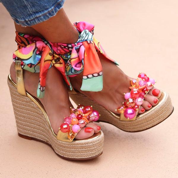 Alameda Turquesa STARFISH Wedges