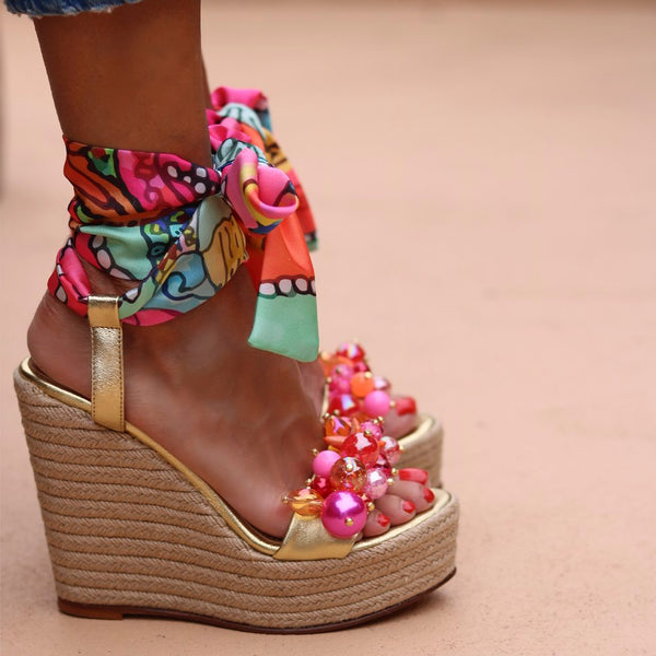 Alameda Turquesa STARFISH Wedges