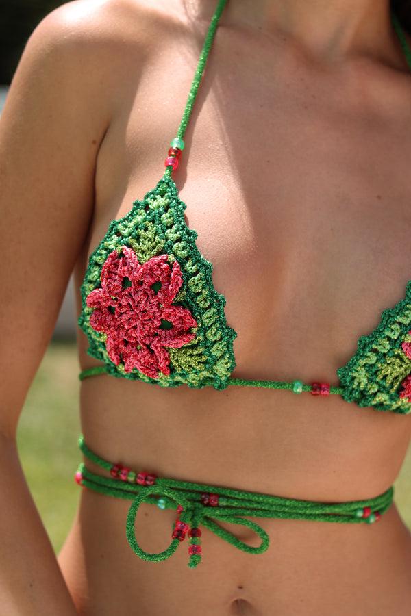 Alameda Turquesa WATERMELON CROCHET BIKINI