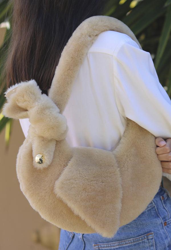 Alameda Turquesa ZERMATT The Shearling Bag