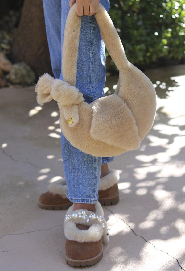 Alameda Turquesa ZERMATT The Shearling Bag