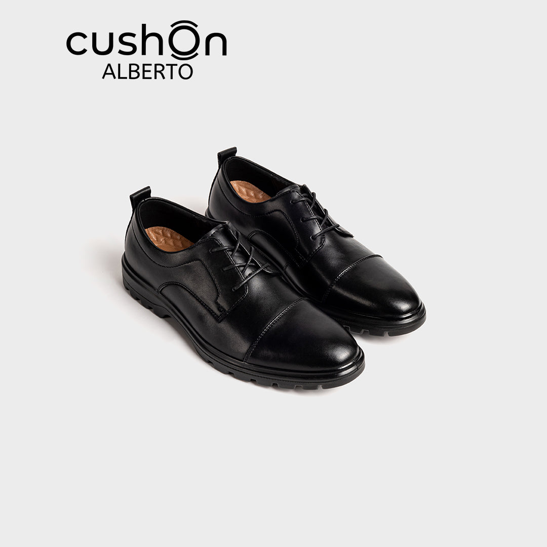 alberto cushOn Men's Echo Lace-up Formal Shoes