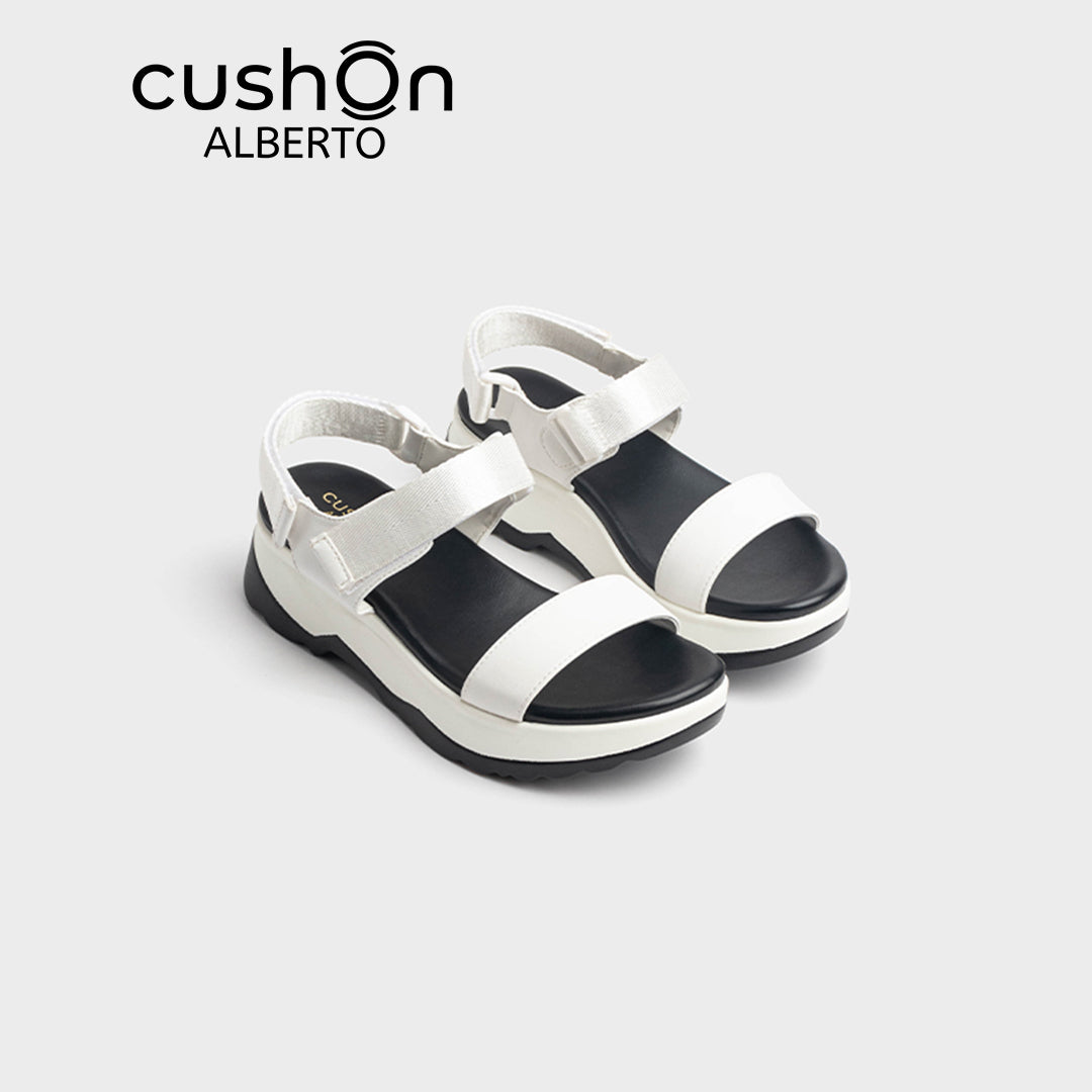 alberto cushOn Women's Adele Strap-On Sandals